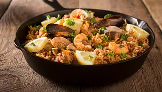 Paella sencilla