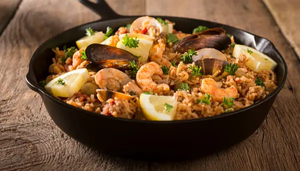 Paella sencilla