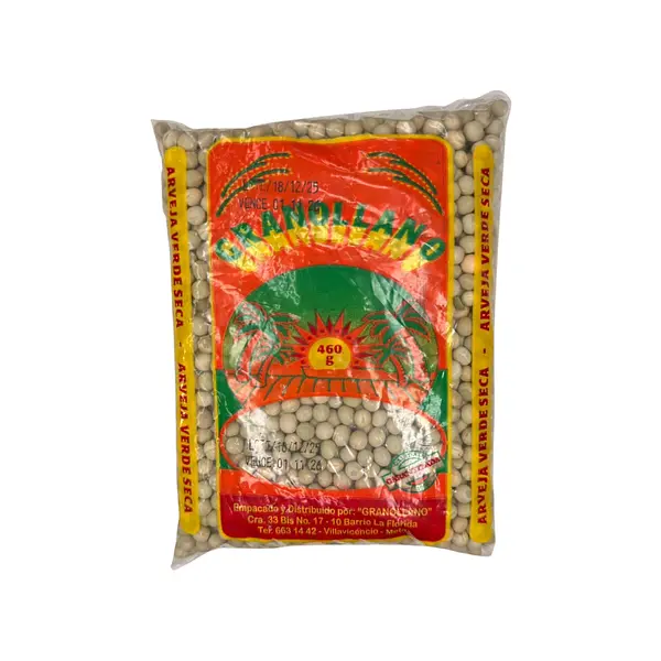 Arveja Verde Seca Granollano 460gr