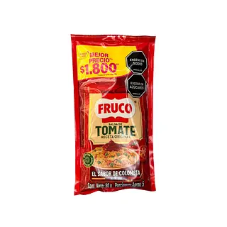 Salsa De Tomate Fruco 80gr
