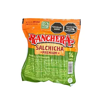 Salchicha Ranchera X 14 Unidades