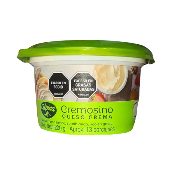 Cremosino Queso Crema Alpina 200g