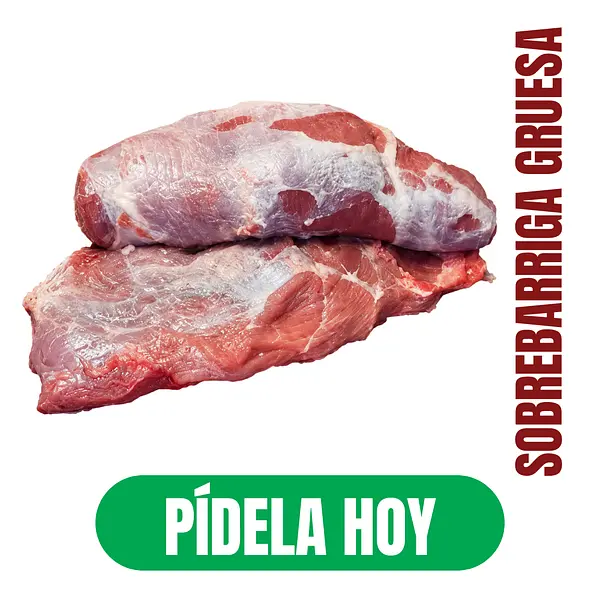 Sobrebarriga Gruesa X 2lb