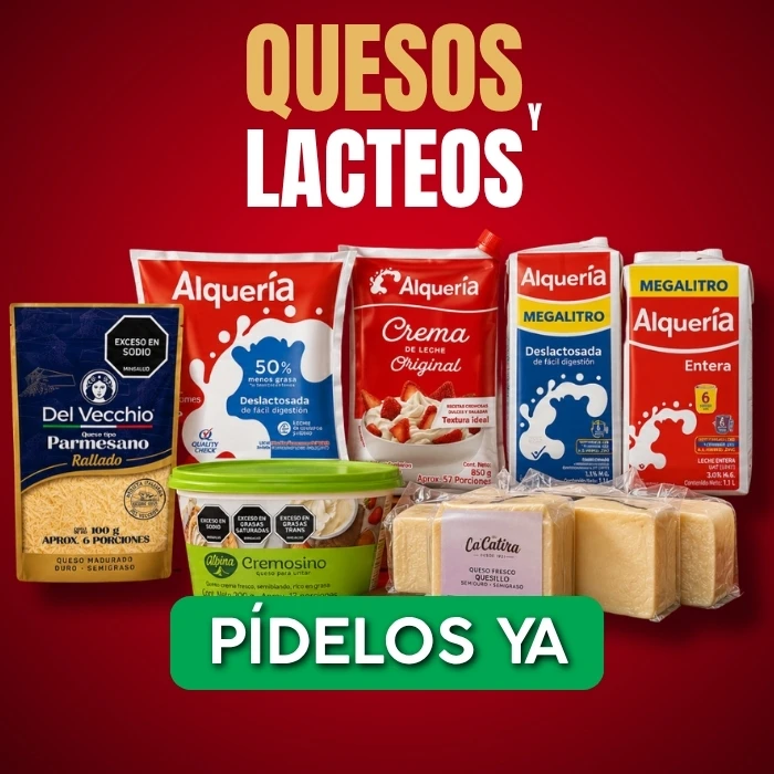 LACTEOS Y QUESOS