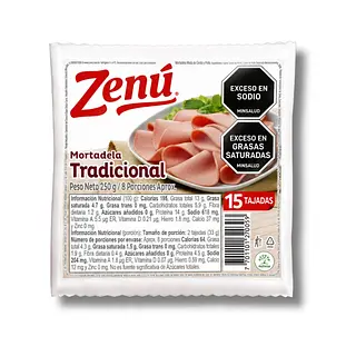 Mortadela Zenú 15 Tajadas