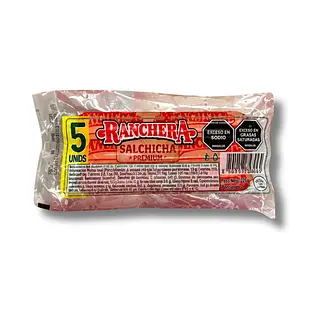Salchicha Ranchera X 5 Unidades
