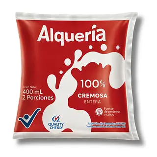 Leche Entera Alqueria 400ml