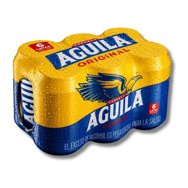 Six Pack De Cerveza Aguila