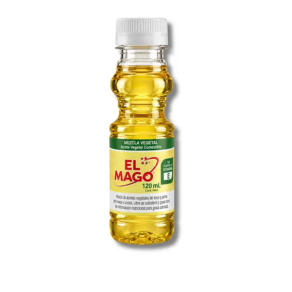 Aceite Vegetal El Mago 120ml