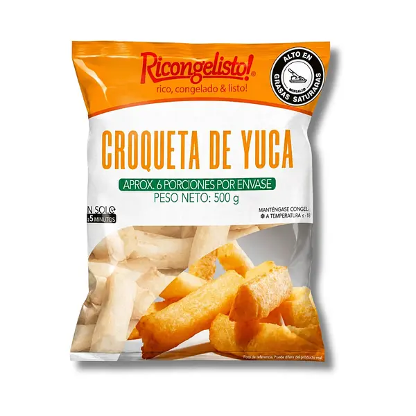 Croqueta De Yuca 500gr
