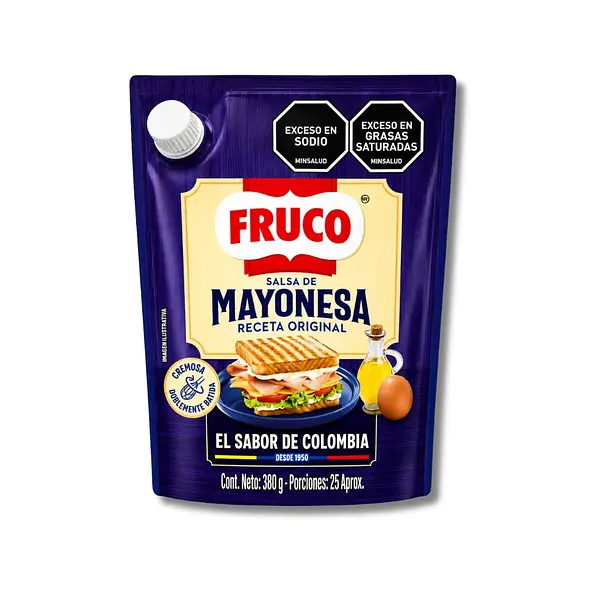 Salsa Mayonesa Fruco 380gr