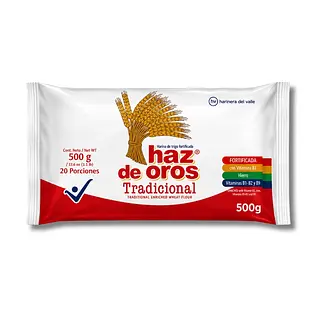 Harina De Trigo Haz De Oros 500gr